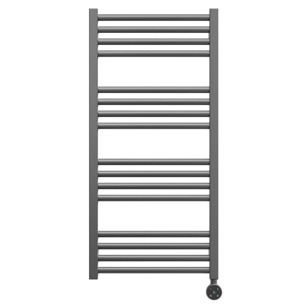 Cutout image of Crosswater MPRO Slate 430 x 900mm All-Electric Towel Warmer